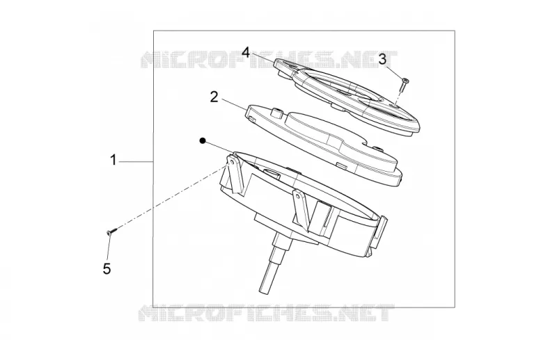 Dashboard Aprilia APRILIA-SCOOTER 125 SPORT-CITY 2010  Sport City ONE 4T E3