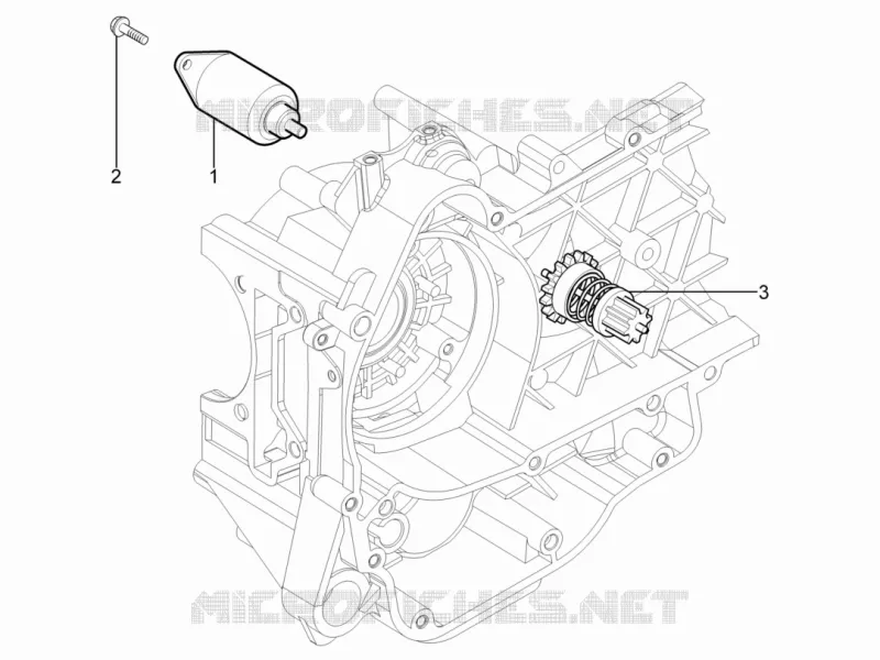 Starter motor Aprilia APRILIA-SCOOTER 125 SPORT-CITY 2009  Sport City ONE 4T E3