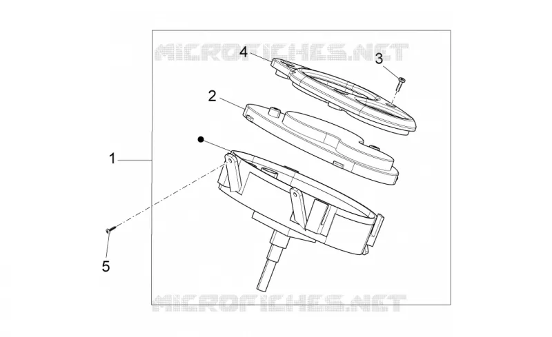 Dashboard Aprilia APRILIA-SCOOTER 50 SPORT-CITY 2009  Sport City ONE 2T 2V E3