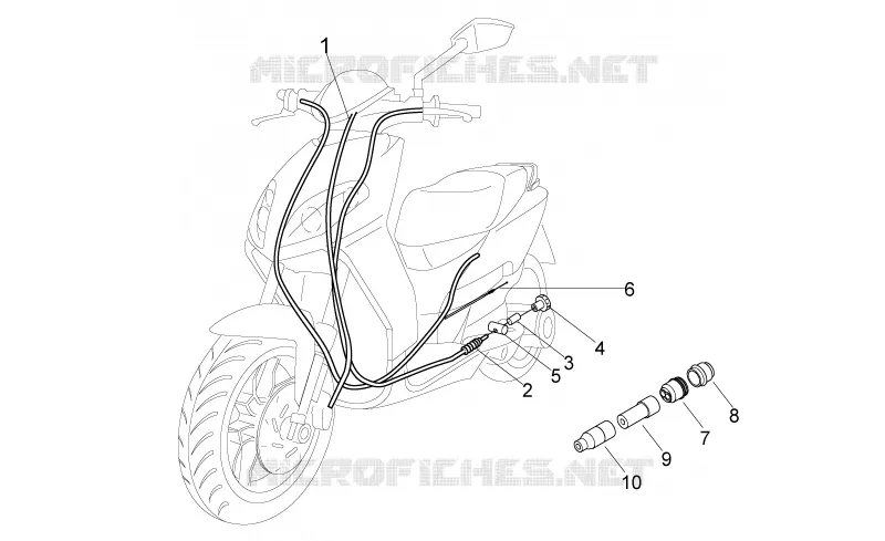 Transmissions Aprilia APRILIA-SCOOTER 50 SPORT-CITY 2009  Sport City ONE 2T 2V E3