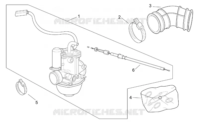 Carburettor Mikuni I Aprilia APRILIA-SCOOTER 125 SR 2001  SR