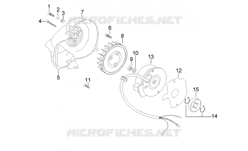 Flywheel Aprilia APRILIA-SCOOTER 50 SR 1996  SR AIR (Horizontal cylinder)