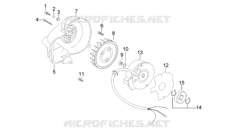 Flywheel Aprilia APRILIA-SCOOTER 50 SR 1998  SR AIR