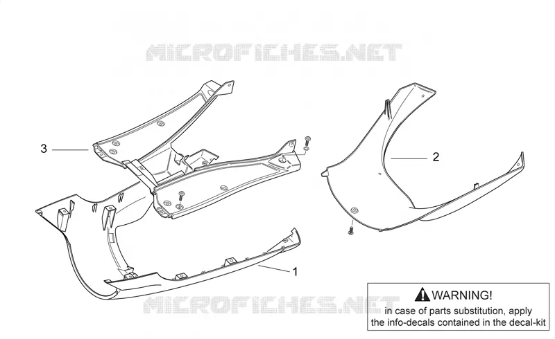 Central body II Aprilia APRILIA-SCOOTER 50 SR 2000  SR H2O
