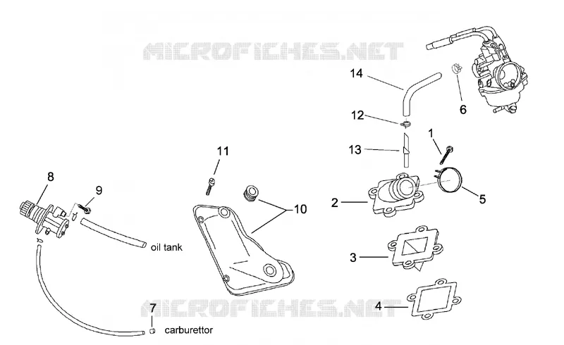 Supply - Oil pump Aprilia APRILIA-SCOOTER 50 SR 1998  SR H2O