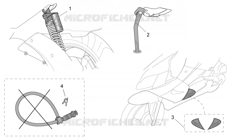 Acc. - Various Aprilia APRILIA-SCOOTER 50 SR 2005  SR H2O NEW (IE+Carb.)