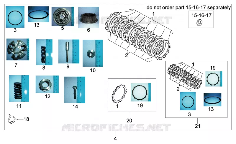 Clutch II Aprilia APRILIA-MOTORCYCLES 550 RXV-SXV 2008  RXV-SXV Vdb-Merriman