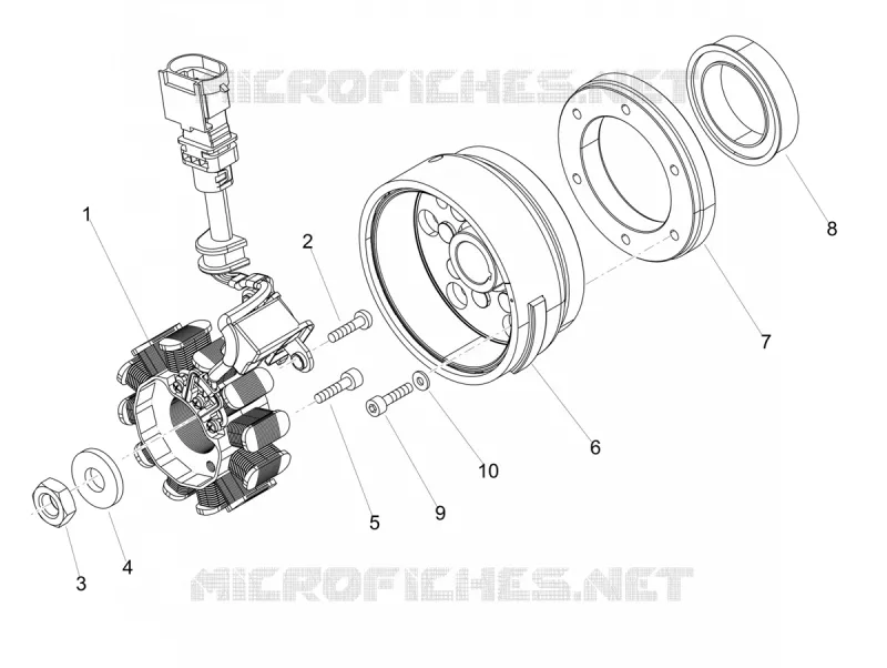 IGNITION UNIT - FLYWHEEL Aprilia APRILIA-MOTORCYCLES 125 RX 2022  RX 125 E5