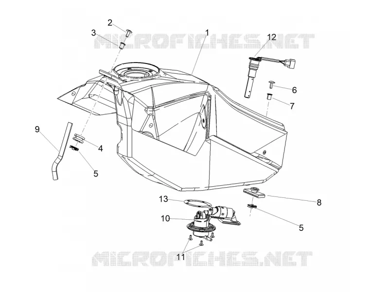 Tank Aprilia APRILIA-MOTORCYCLES 125 RX 2022  RX 125 E5