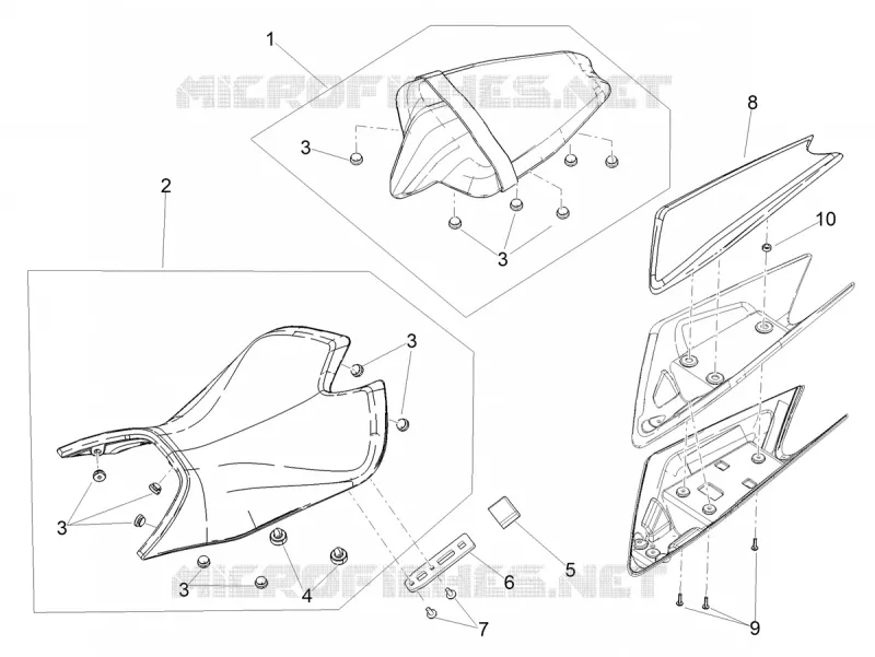 SEAT Aprilia APRILIA-MOTORCYCLES 660 TUONO 2024  Tuono 660 4T 8V E5 Factory ABS