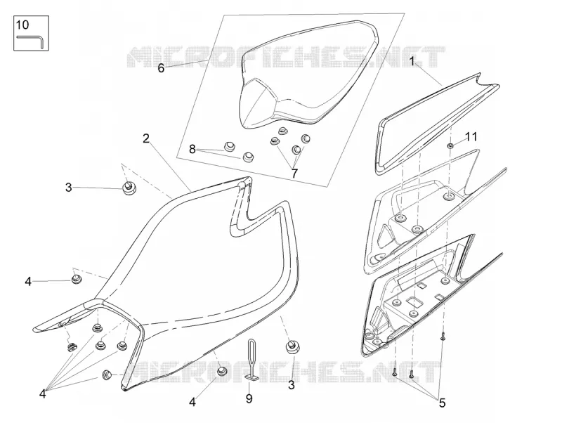 SEAT Aprilia APRILIA-MOTORCYCLES 1100 TUONO 2024  Tuono V4 Factory 1100 E5 Superpole ABS