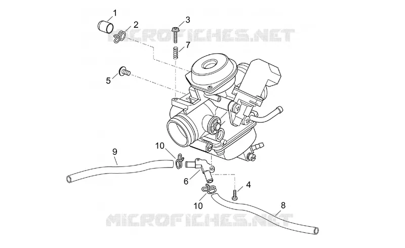 Carburettor III Aprilia APRILIA-SCOOTER 250 ATLANTIC 2003  Atlantic