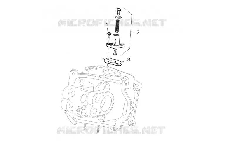 Chain tensioner Aprilia APRILIA-SCOOTER 125 ATLANTIC 2005  Atlantic