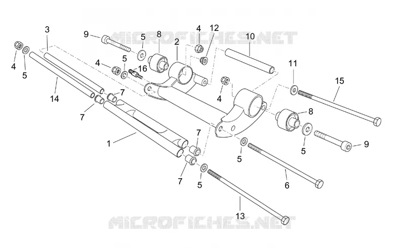 Crankshaft assy Aprilia APRILIA-SCOOTER 250 ATLANTIC 2006  Atlantic