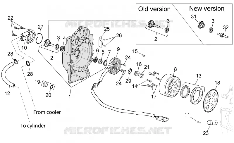 Ignition unit  II Aprilia APRILIA-SCOOTER 125 ATLANTIC 2005  Atlantic
