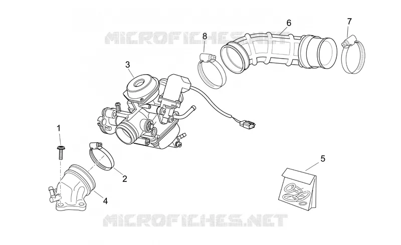 Carburettor I Aprilia APRILIA-SCOOTER 250 ATLANTIC 2007  Atlantic