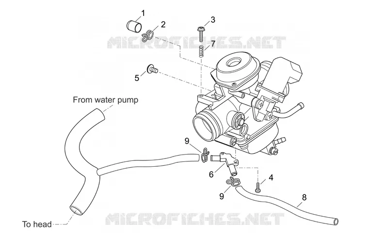 Carburettor III Aprilia APRILIA-SCOOTER 125 ATLANTIC 2007  Atlantic