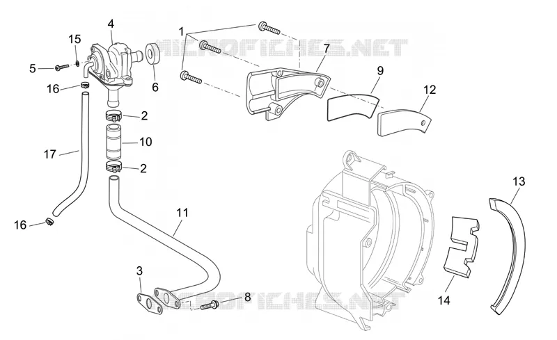 Secondary air I Aprilia APRILIA-SCOOTER 250 ATLANTIC 2006  Atlantic