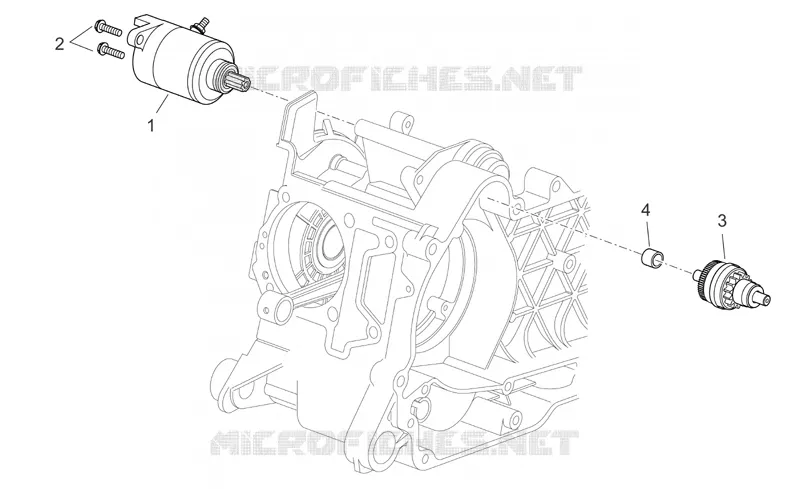 Starter motor I Aprilia APRILIA-SCOOTER 250 ATLANTIC 2006  Atlantic